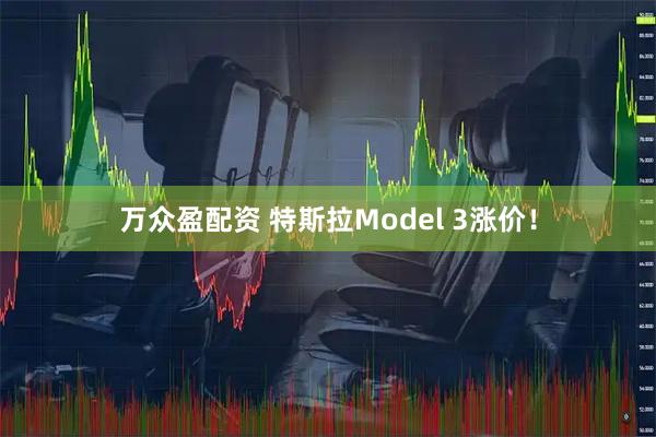 万众盈配资 特斯拉Model 3涨价！